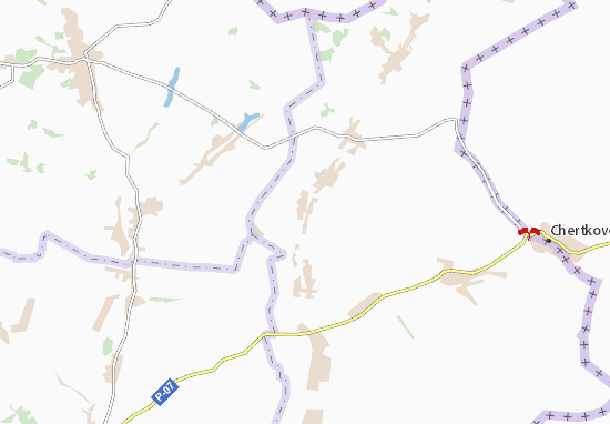 Karte Stadtplan Zorykivka