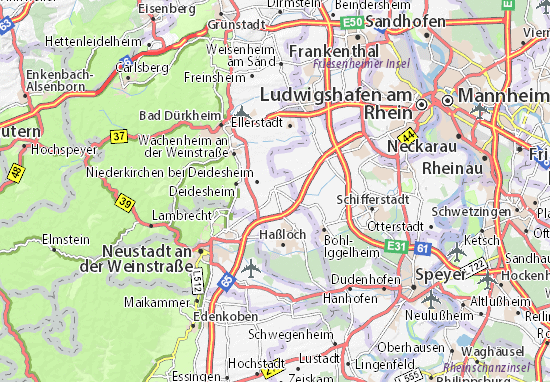 Meckenheim Map