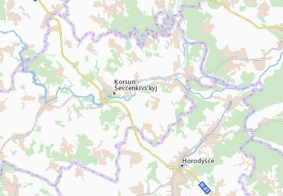 Karte Stadtplan Vil&#x27;khivchyk