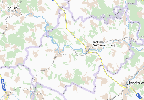 Yablunivka Map