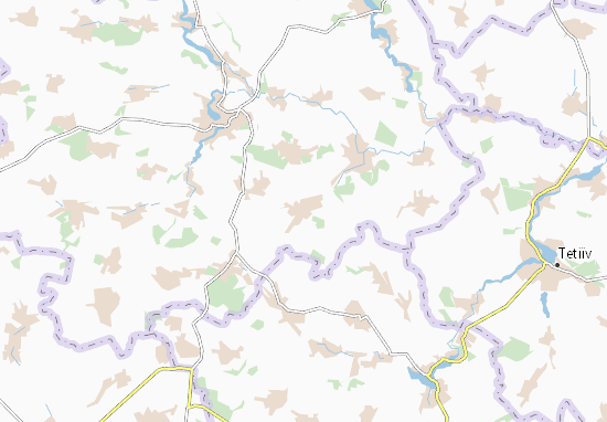 Karte Stadtplan Rozkopane