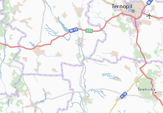Mapa Dvoryshche