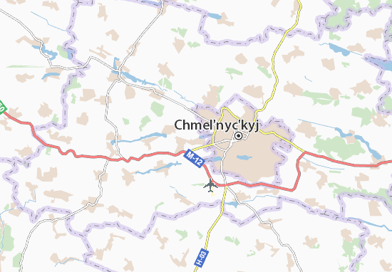 Karte Stadtplan Sharovechka