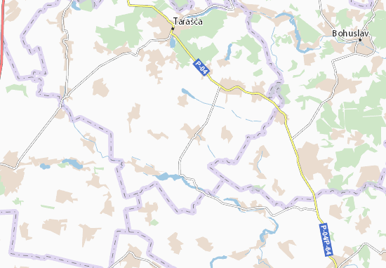 Kaart Plattegrond Velyka Berezyanka