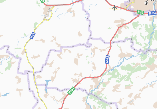 Stovbyna Dolyna Map