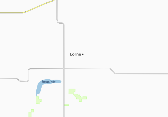 Karte Stadtplan Lorne