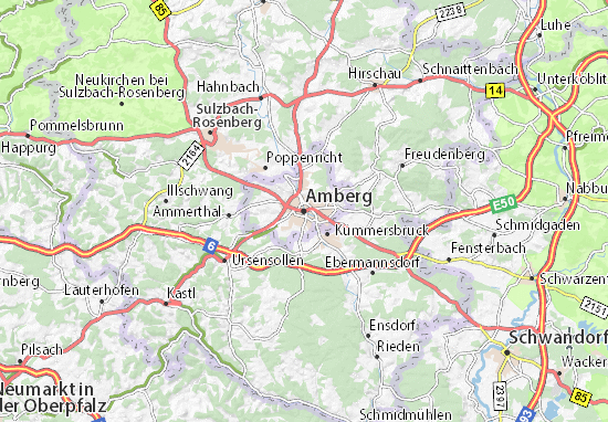 Amberg Map