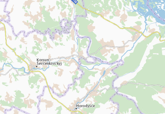 Drabivka Map