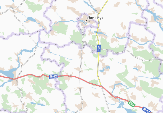 Kaart Plattegrond Kozhukhiv