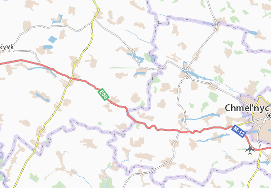 Dzelentsi Map