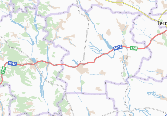 Karte Stadtplan Helenky