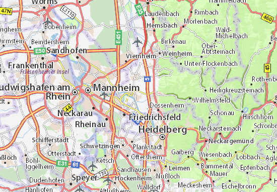 Mapas-Planos Ladenburg