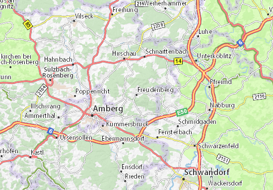 Karte Stadtplan Freudenberg