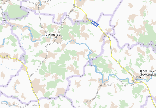 Biivtsi Map
