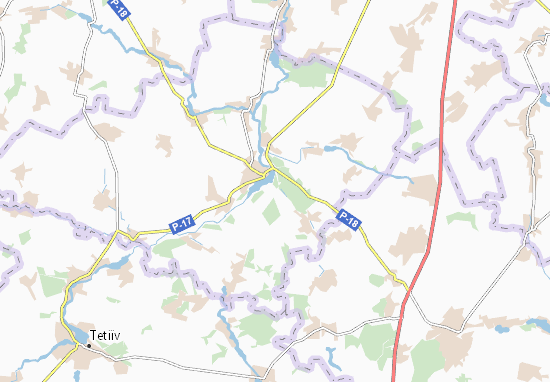 Karte Stadtplan Ratush