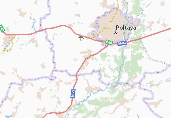 Kaart Plattegrond Sudiivka