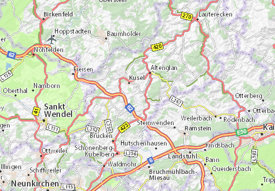 Etschberg Map