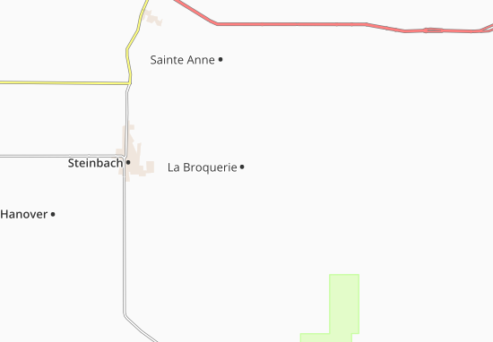 La Broquerie Map