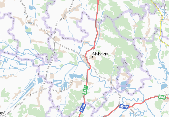 Karte Stadtplan Drohovyž