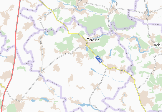 Lisovychi Map