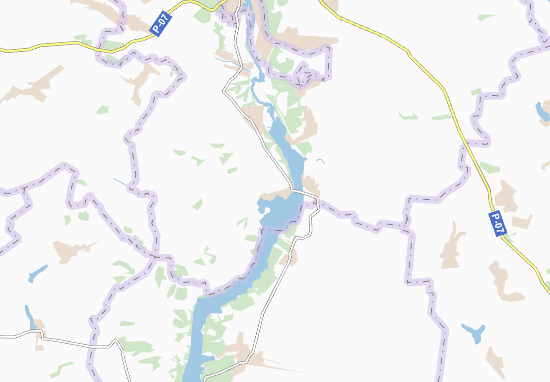 Karte Stadtplan Sen&#x27;kove