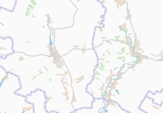 Karte Stadtplan Lyzyne