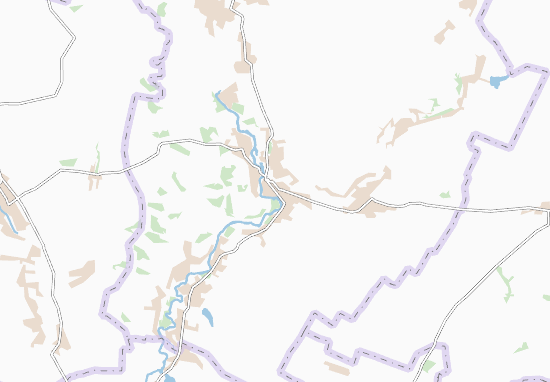 Kaart Plattegrond Novopskov