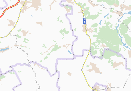 Mapa Okhoche