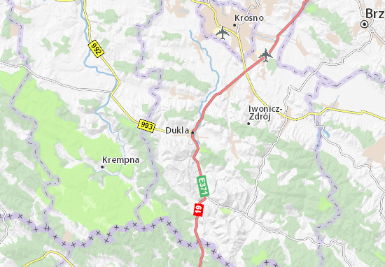 Dukla Map