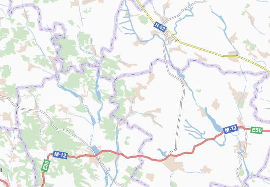 Mapa Konyukhy
