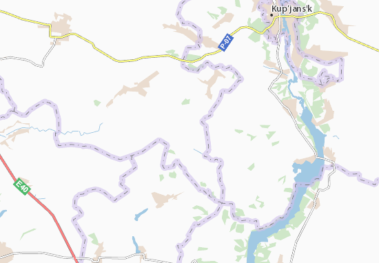 Spodobivka Map