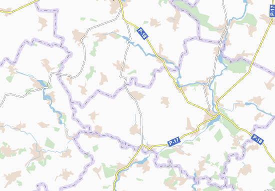 Karte Stadtplan Rubchenky