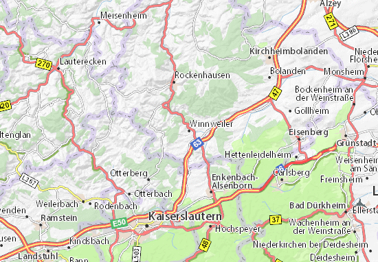 Mapas-Planos Winnweiler