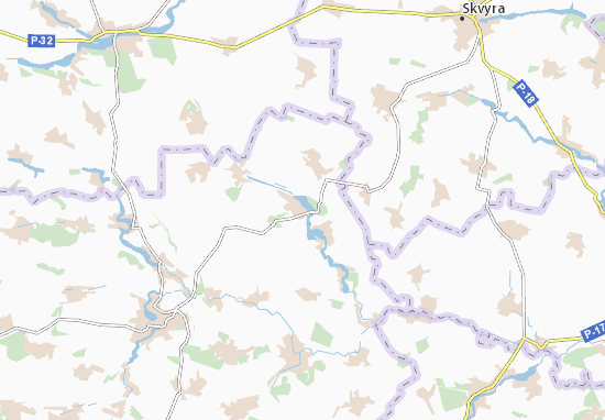 Mapa Novofastiv