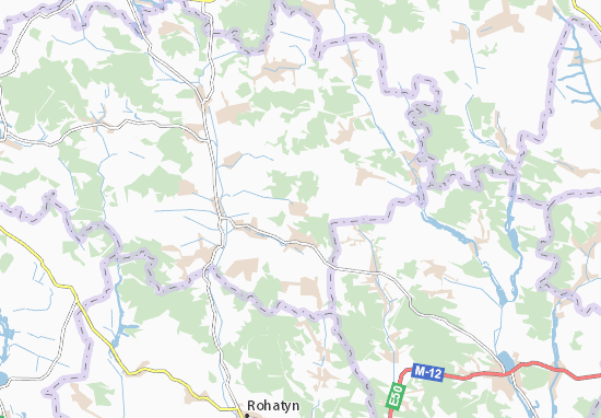 Podusiv Map