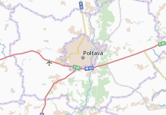 Poltava Map