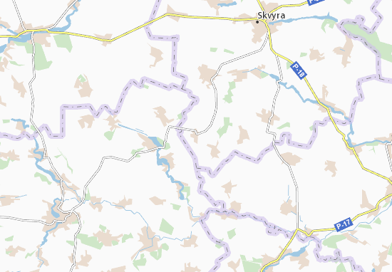 Karte Stadtplan Movchanivka