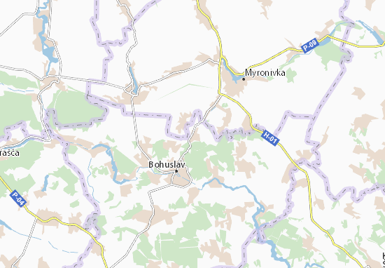 Shupyky Map