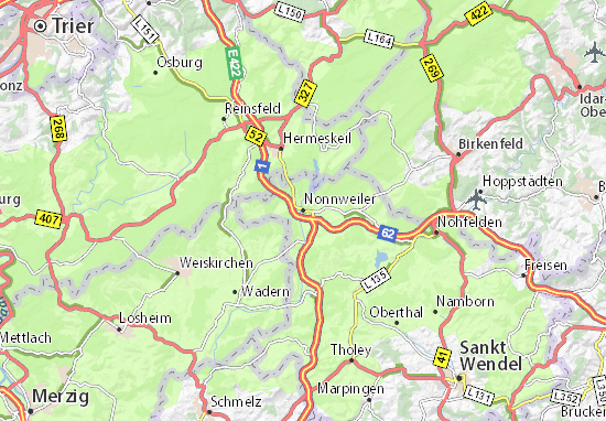 Mapas-Planos Nonnweiler