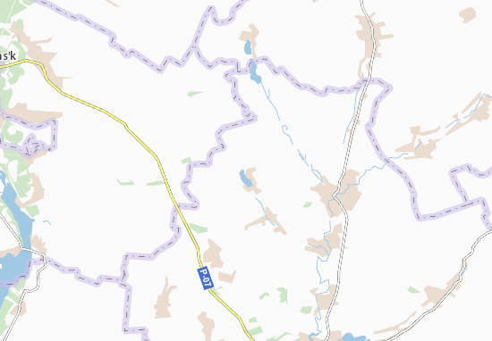 Karte Stadtplan Oborotnivka