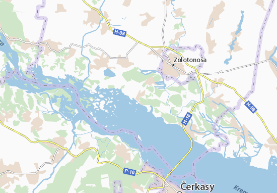 Korobivka Map