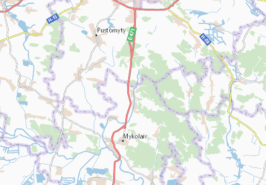 Kaart Plattegrond Krasiv