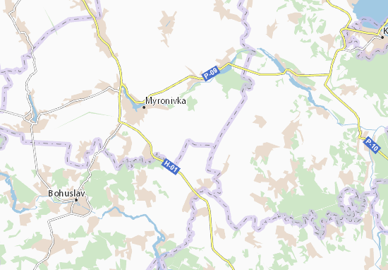 P&#x27;yatykhatka Map