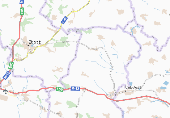 Kaart Plattegrond Obodivka