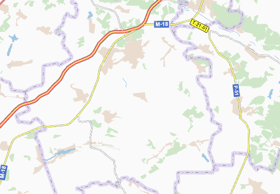 Karte Stadtplan Sosonivka