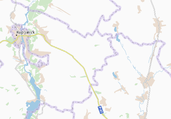 Kyslivka Map