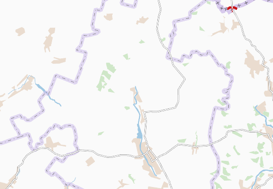 Kaart Plattegrond Kuryachivka