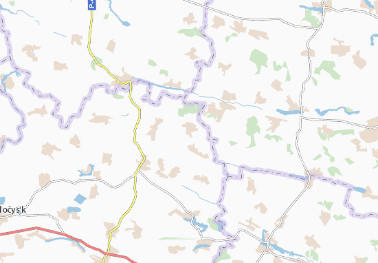 Karte Stadtplan Shmyrky