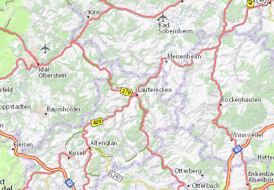 Lauterecken Map