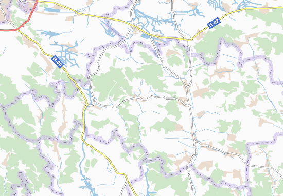Karte Stadtplan Svirzh